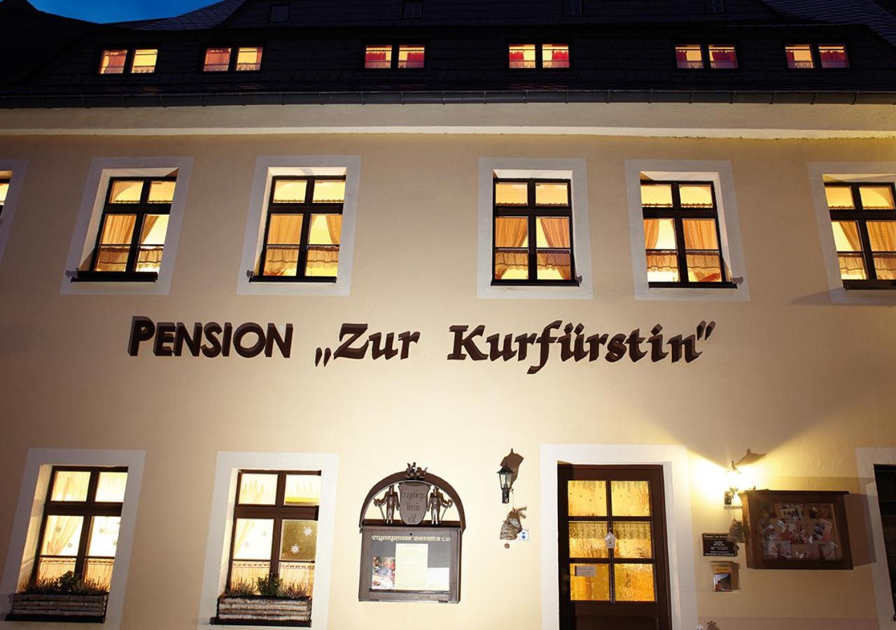 Pension Zur Kurfuerstin Wolkenstein Esterno foto