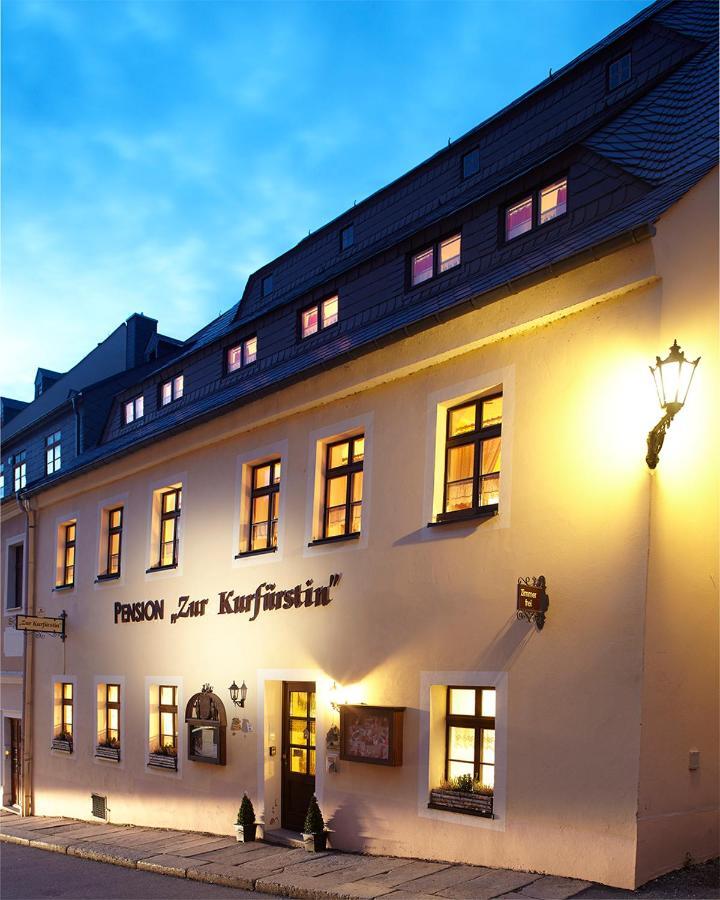 Pension Zur Kurfuerstin Wolkenstein Esterno foto